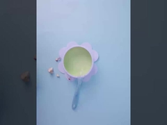 यूनिसेक्स बाल भोजन प्लेट सिलिकॉन कटोरा सेट 139 ग्राम