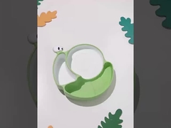 सिलिकॉन केकड़े बच्चे पशु प्लेट्स व्यंजन हल्के