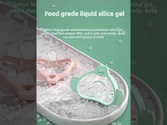 JOURJOY हाथी कार्टून हरे रंग के दिन के उपयोग के लिए चूची के मामले आकार 7 * 7 * 7 सेमी वजन 13 ग्राम है